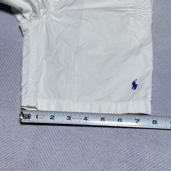 NEW Polo Ralph Lauren Pure White Spring IV Cotton Shorts Kids Boys Size 6 NWT - Picture 14 of 15